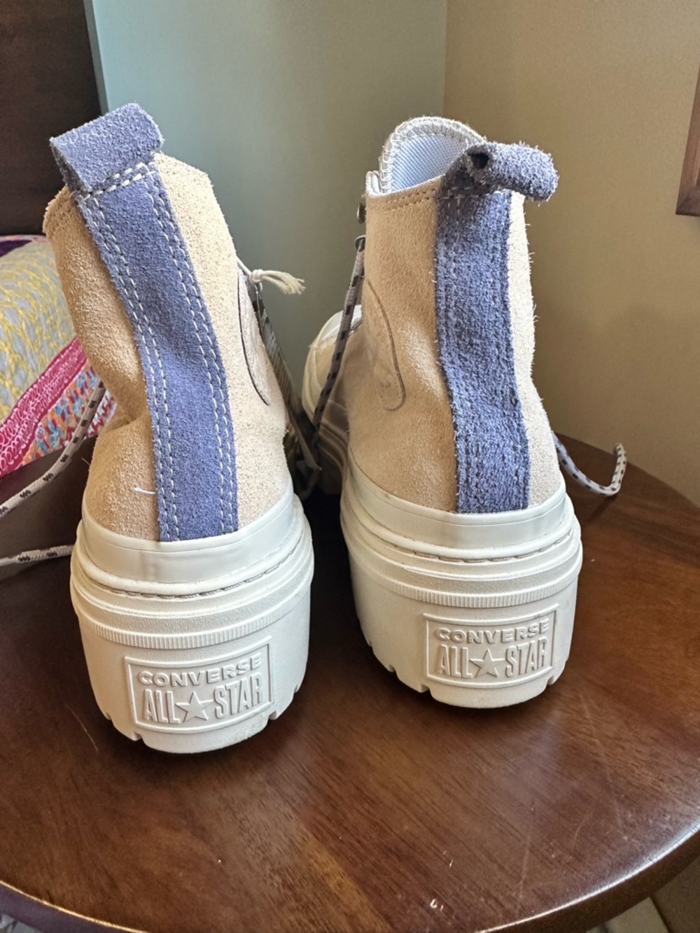 NWT Converse Chuck Taylor Lugged 2.0 Counter Climate Suede Boots Tan Sz 10 - Picture 7 of 12
